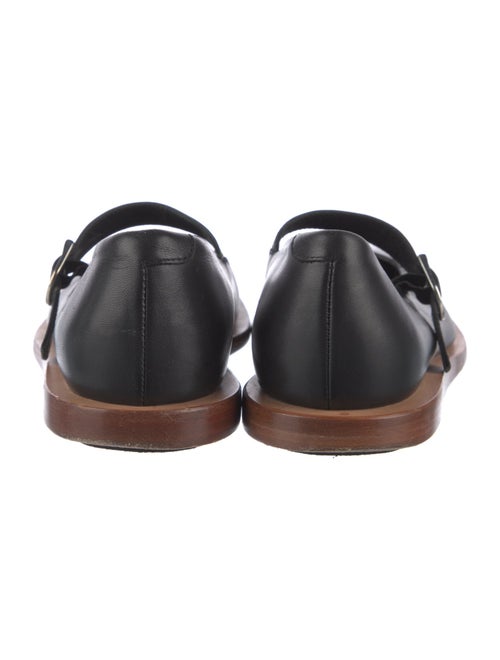 Building Block Leather Mary Jane Flats