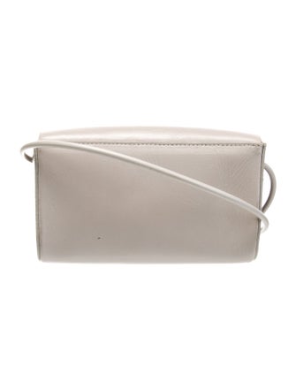 Building Block Leather Evening Bag