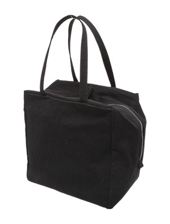 Building Block Nylon Top Handle Bag