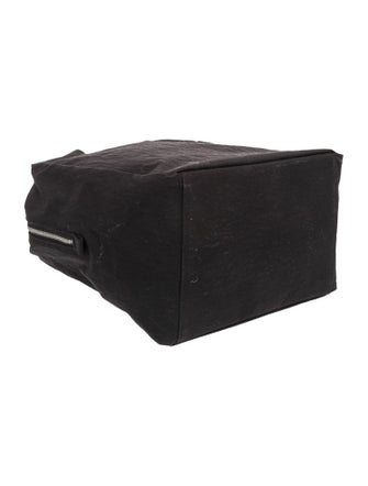 Building Block Nylon Top Handle Bag