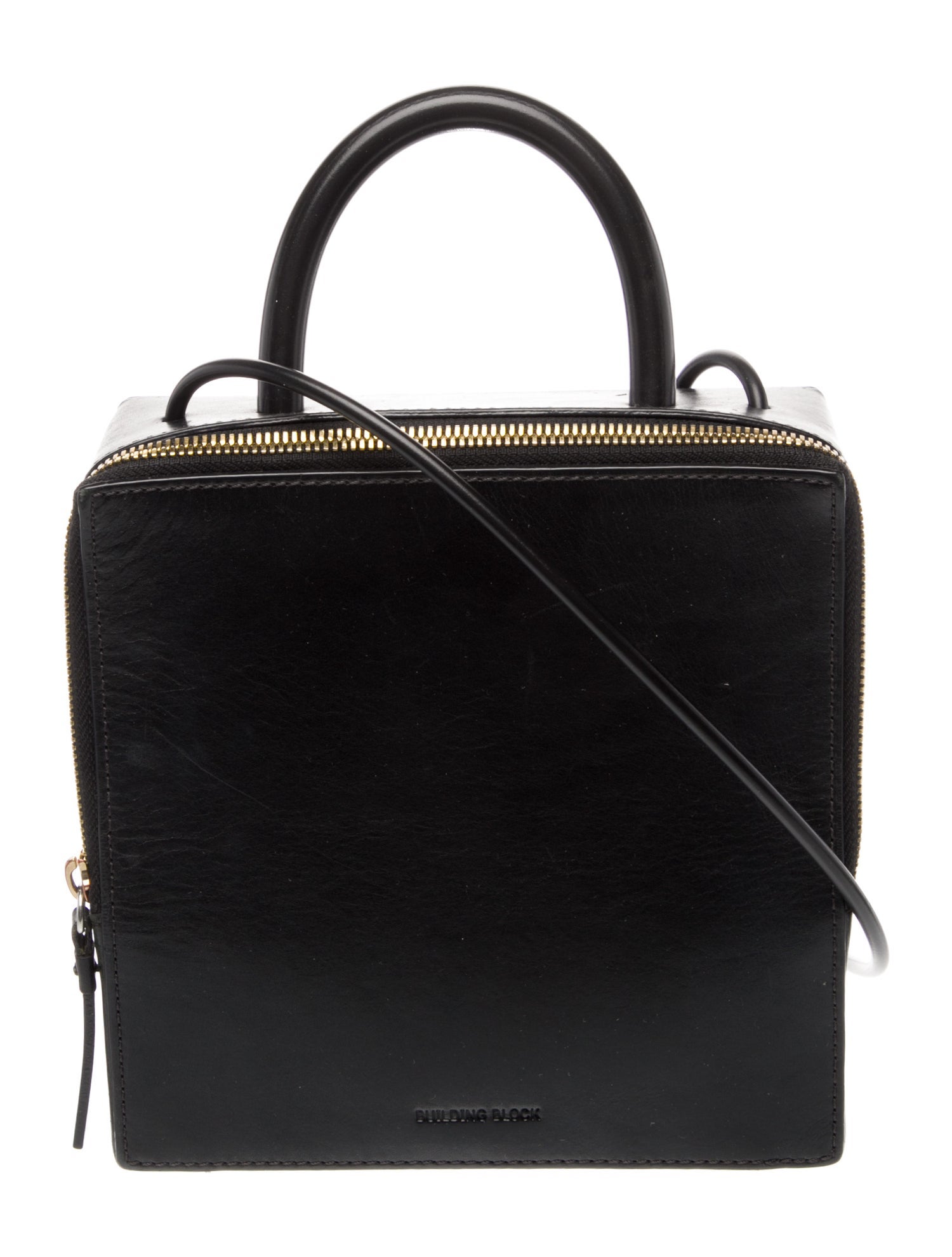 Building Block Leather Crossbody Bag