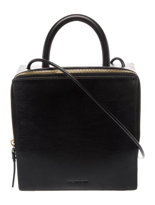 Building Block Leather Crossbody Bag