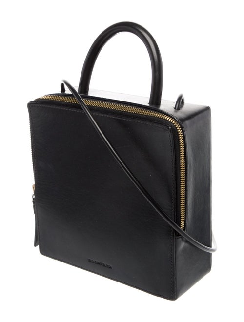 Building Block Leather Crossbody Bag