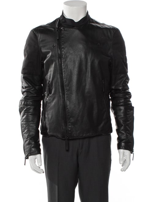 Burberry Sport Leather Moto Jacket