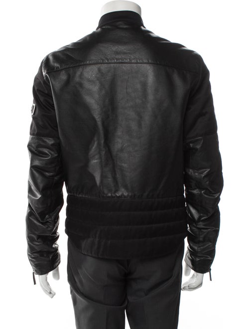 Burberry Sport Leather Moto Jacket