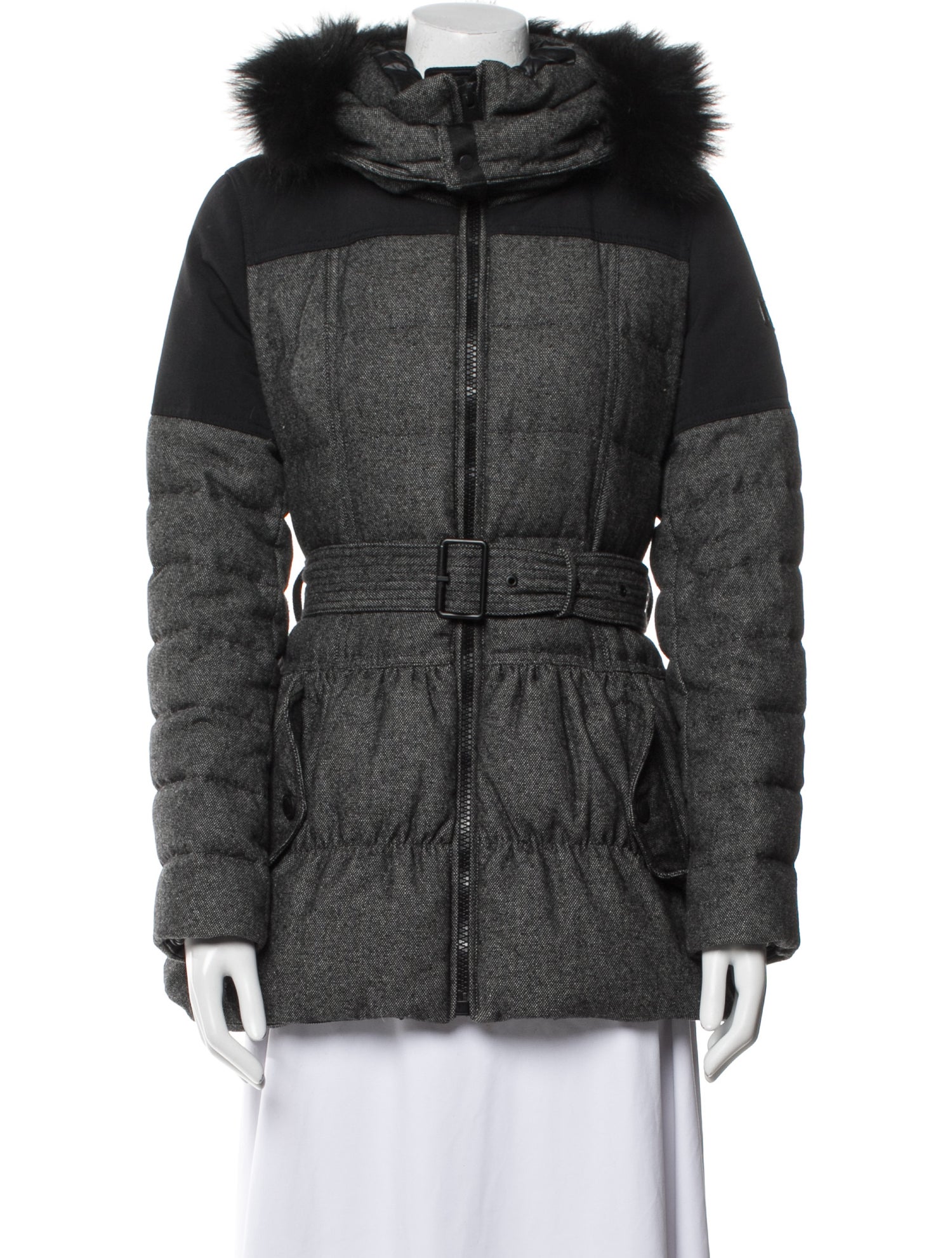 Burberry Sport Colorblock Pattern Coat