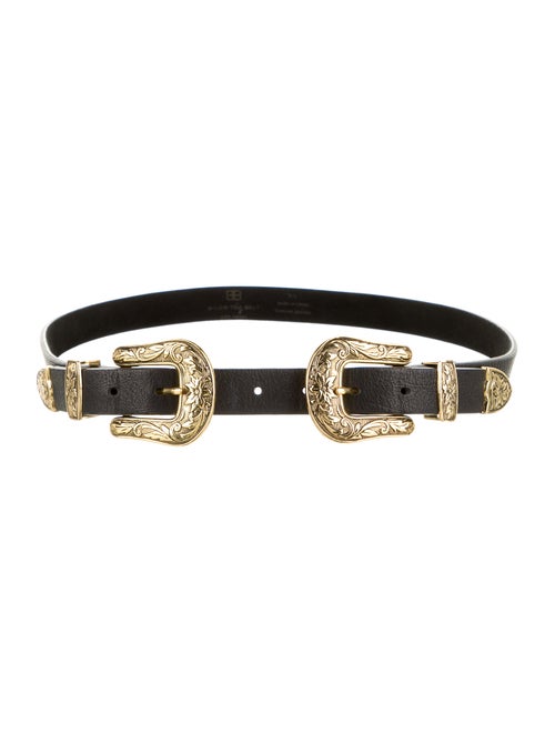 B-Low The Belt Leather Hip Belt Black