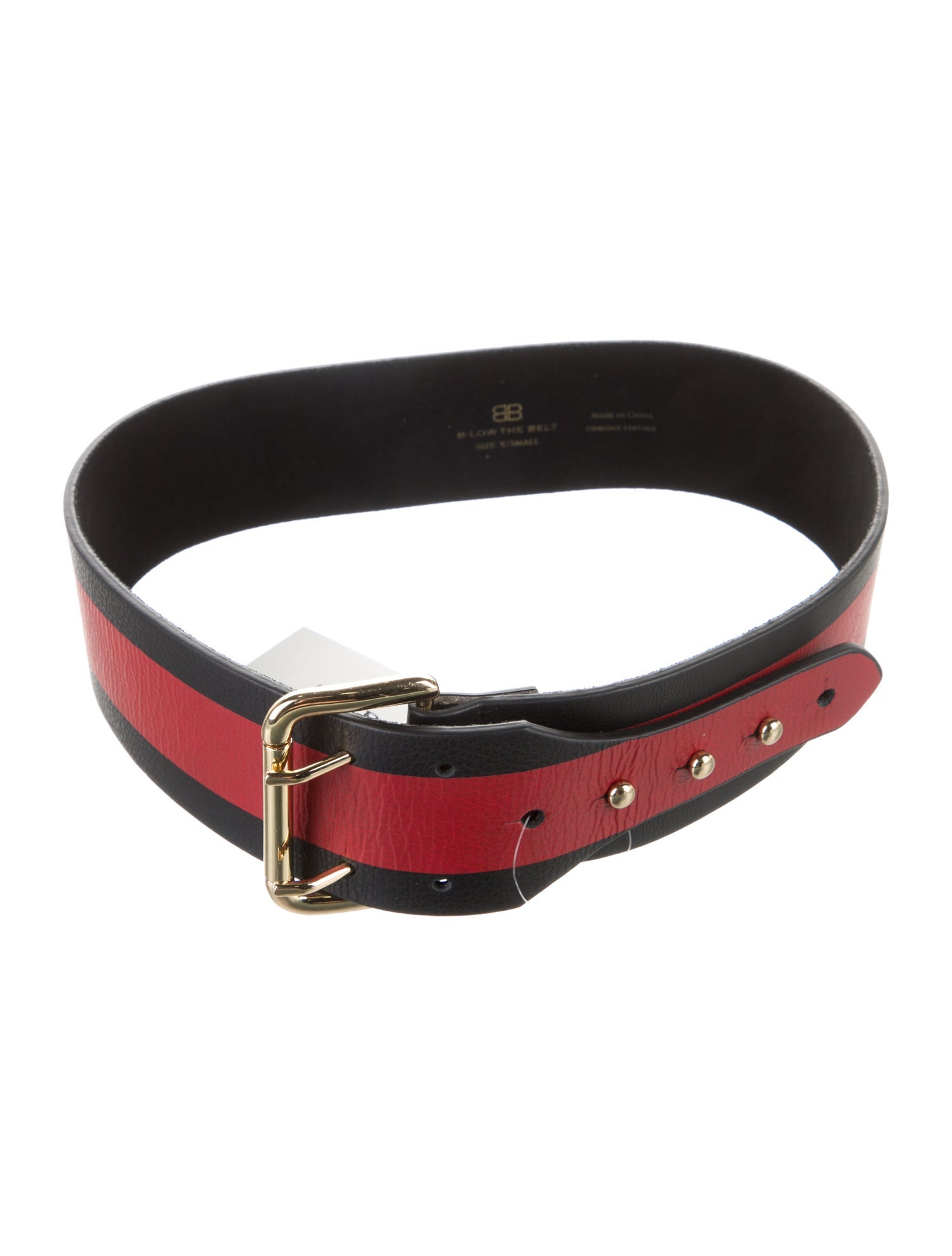 B-Low The Belt Wide Leather Waist Belt