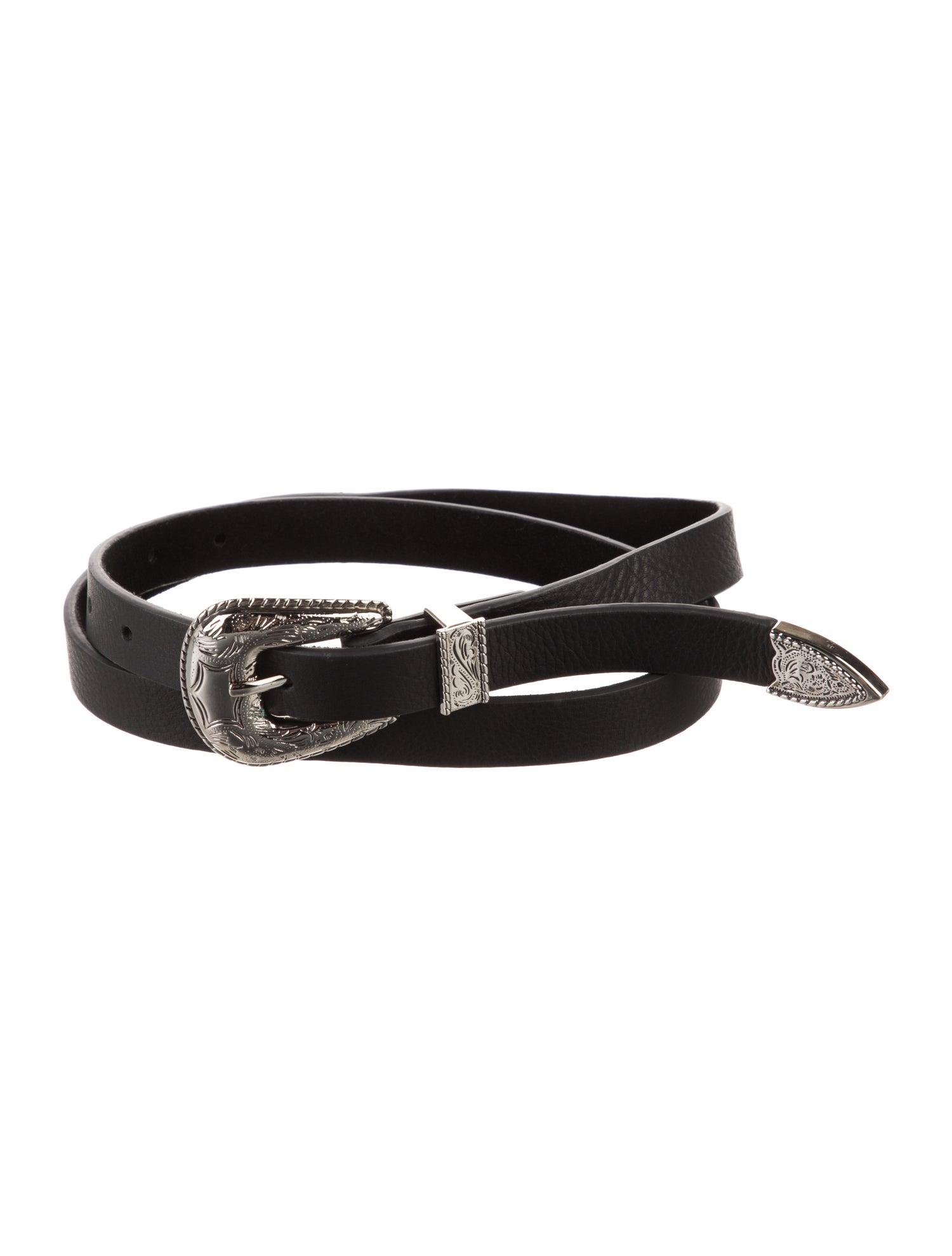 B-Low The Belt Skinny Leather Belt
