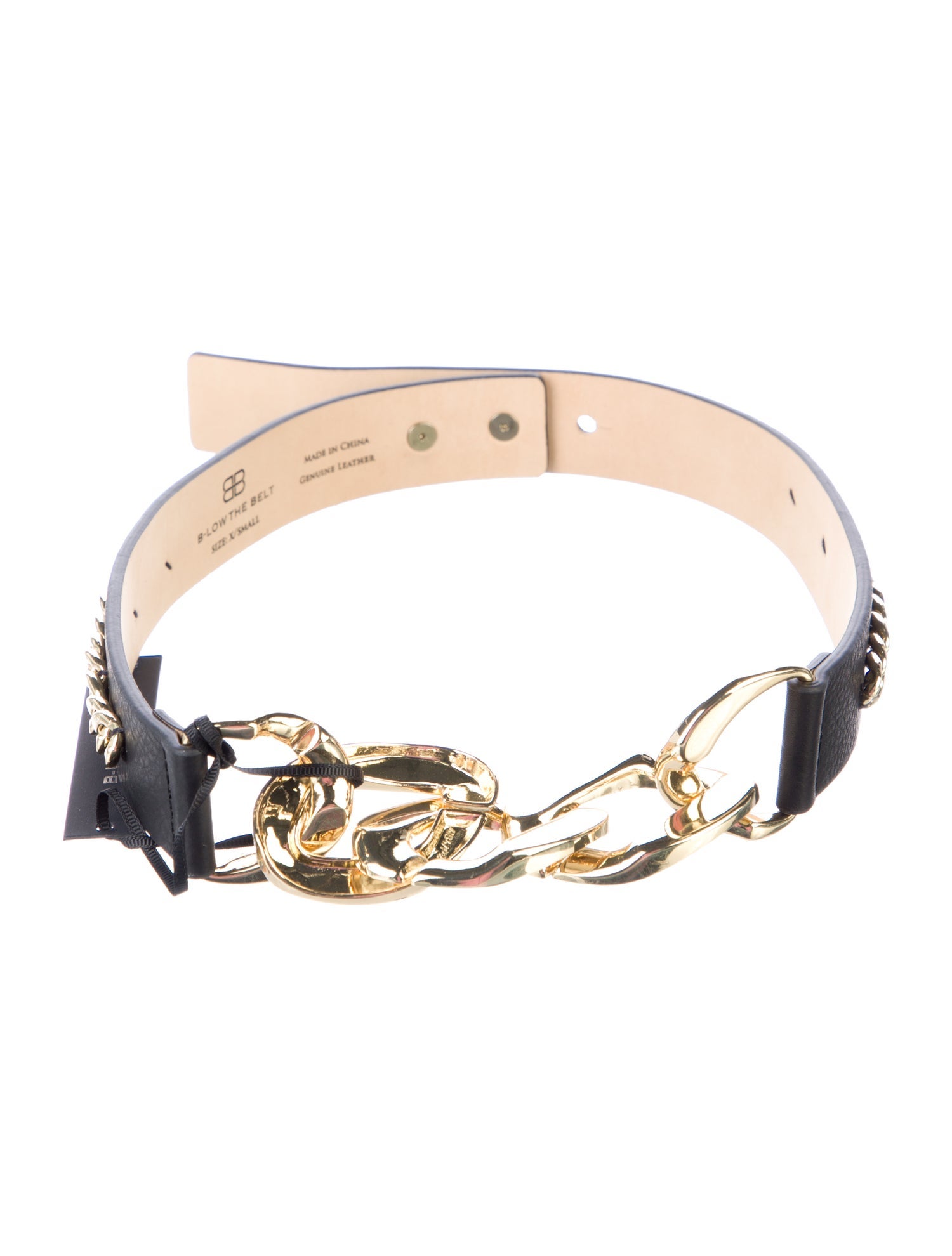 B-Low The Belt Wide Leather Waist Belt