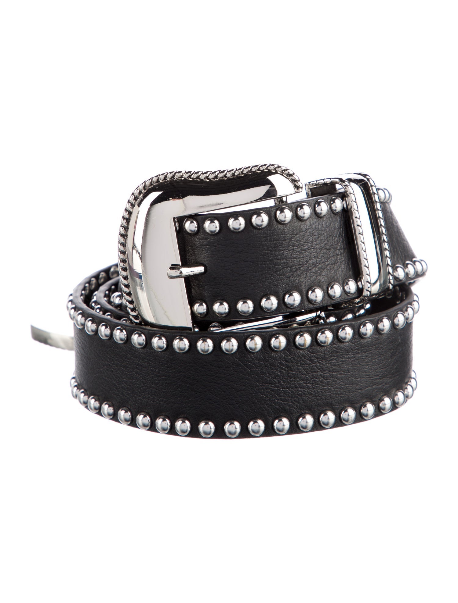 B-Low The Belt Leather Studded Accents Belt