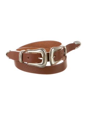 B-Low The Belt Skinny Leather Waist Belt