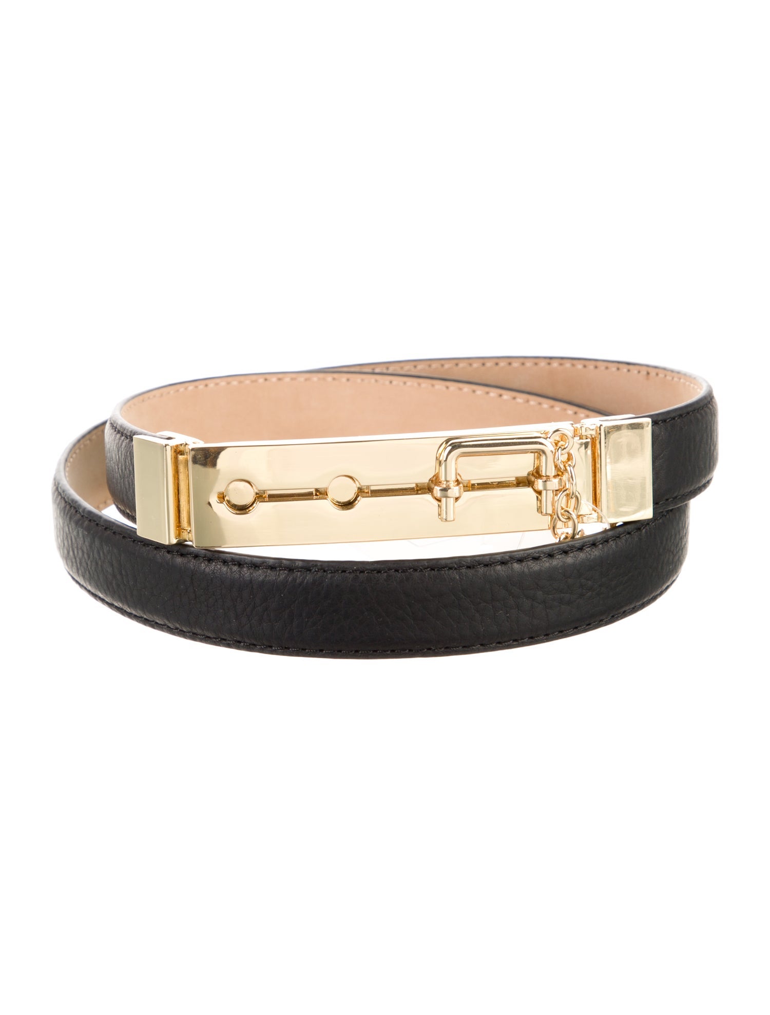 B-Low The Belt Skinny Leather Belt