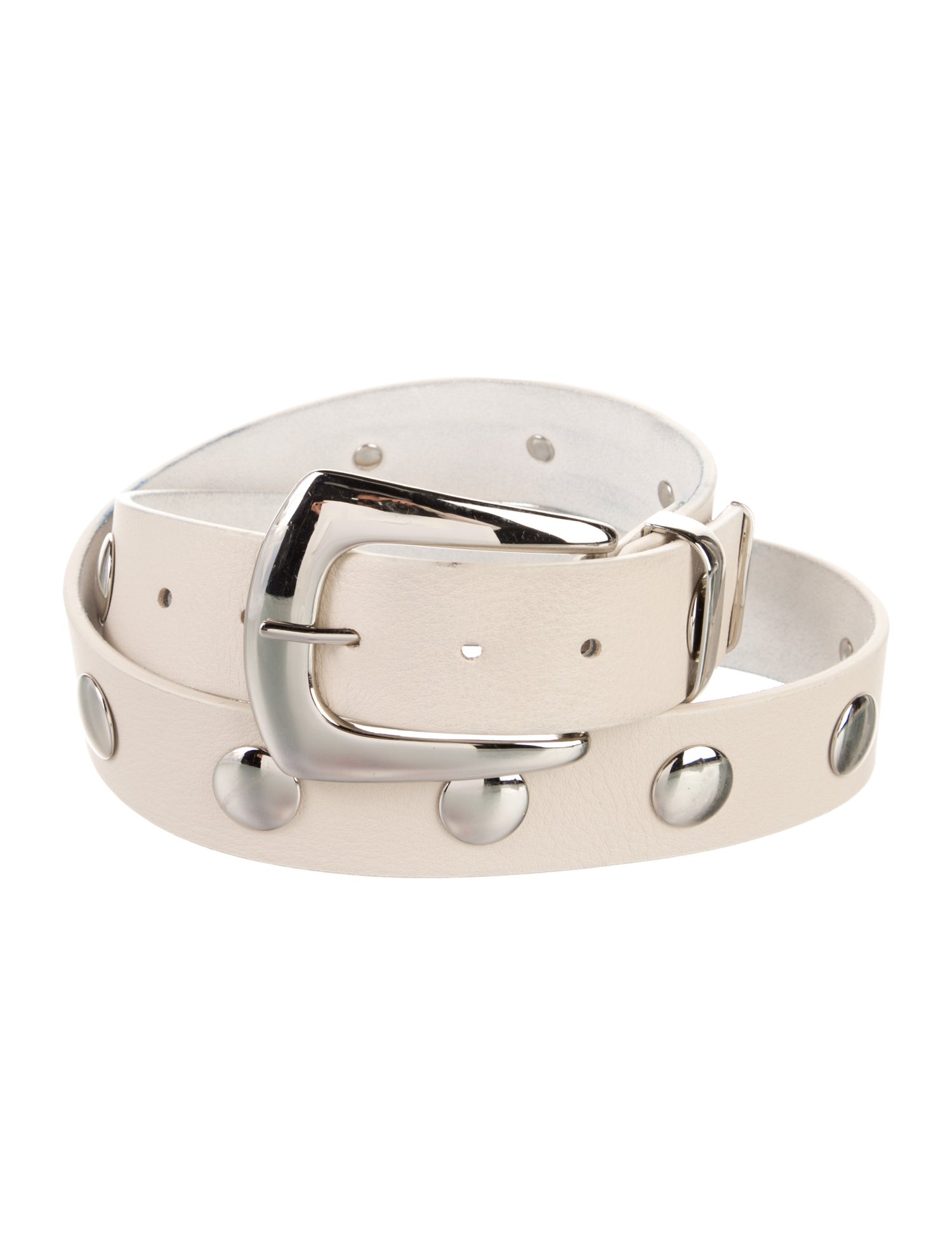B-Low The Belt Leather Studded Accents Waist Belt