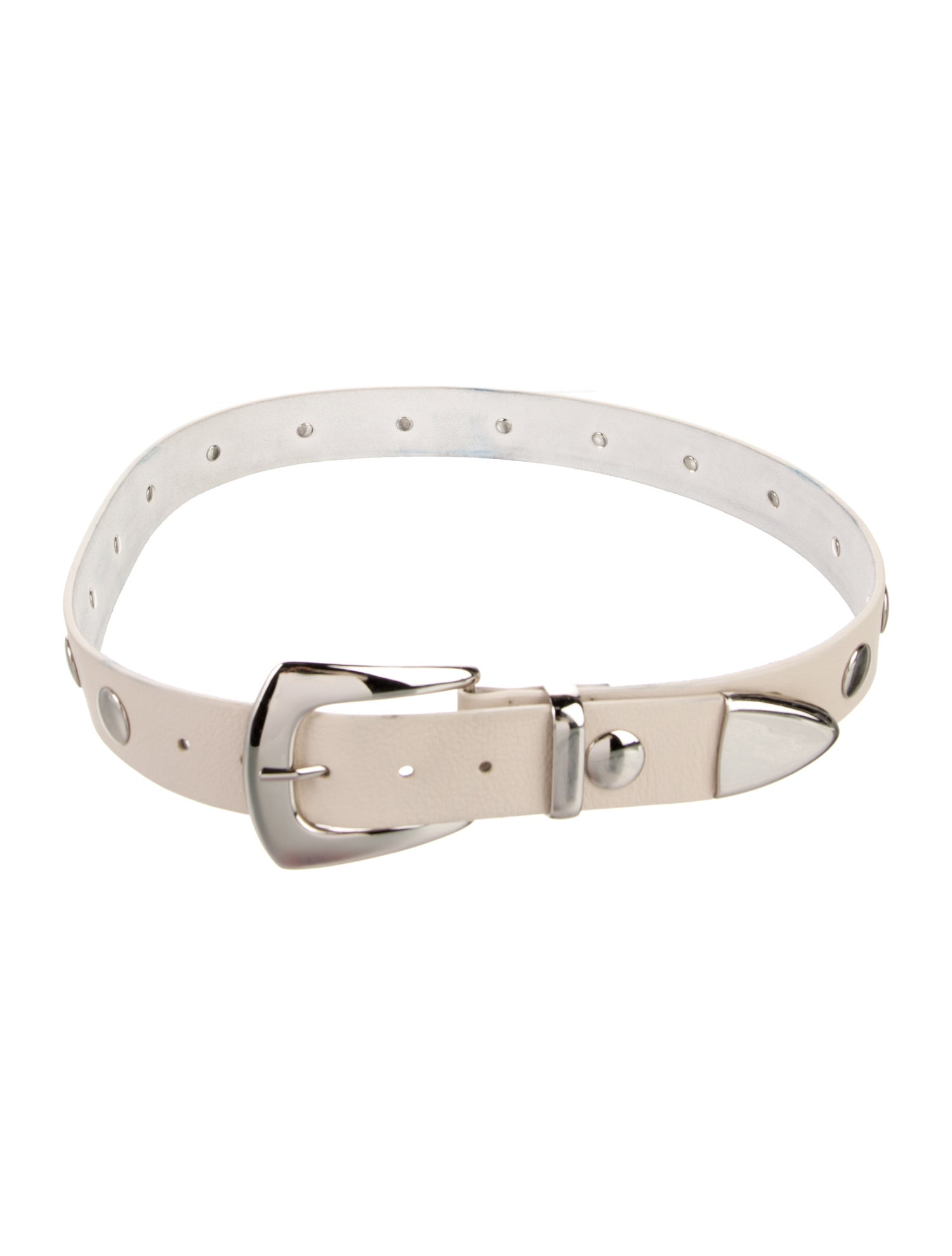 B-Low The Belt Leather Studded Accents Waist Belt