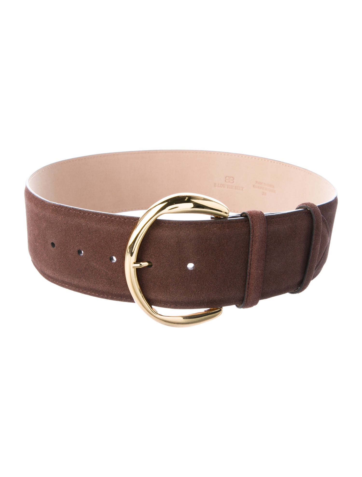 B-Low The Belt Wide Suede Waist Belt
