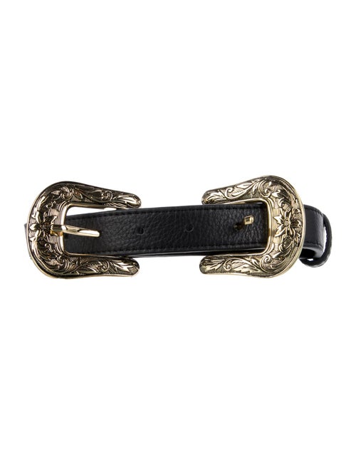 B-Low The Belt Skinny Leather Waist Belt