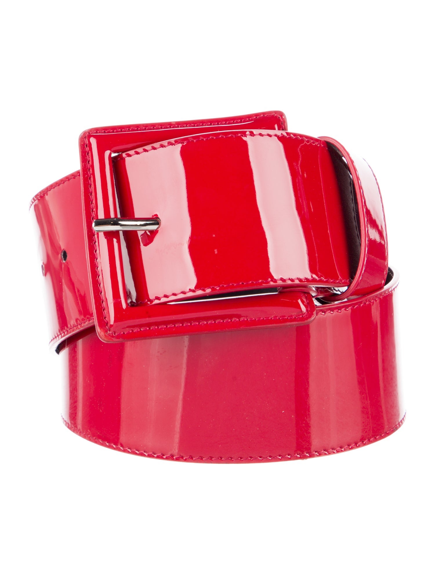 B-Low The Belt Wide Patent Leather Waist Belt
