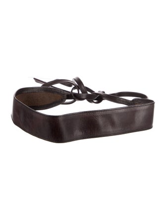 B-Low The Belt Wide Leather Waist Belt