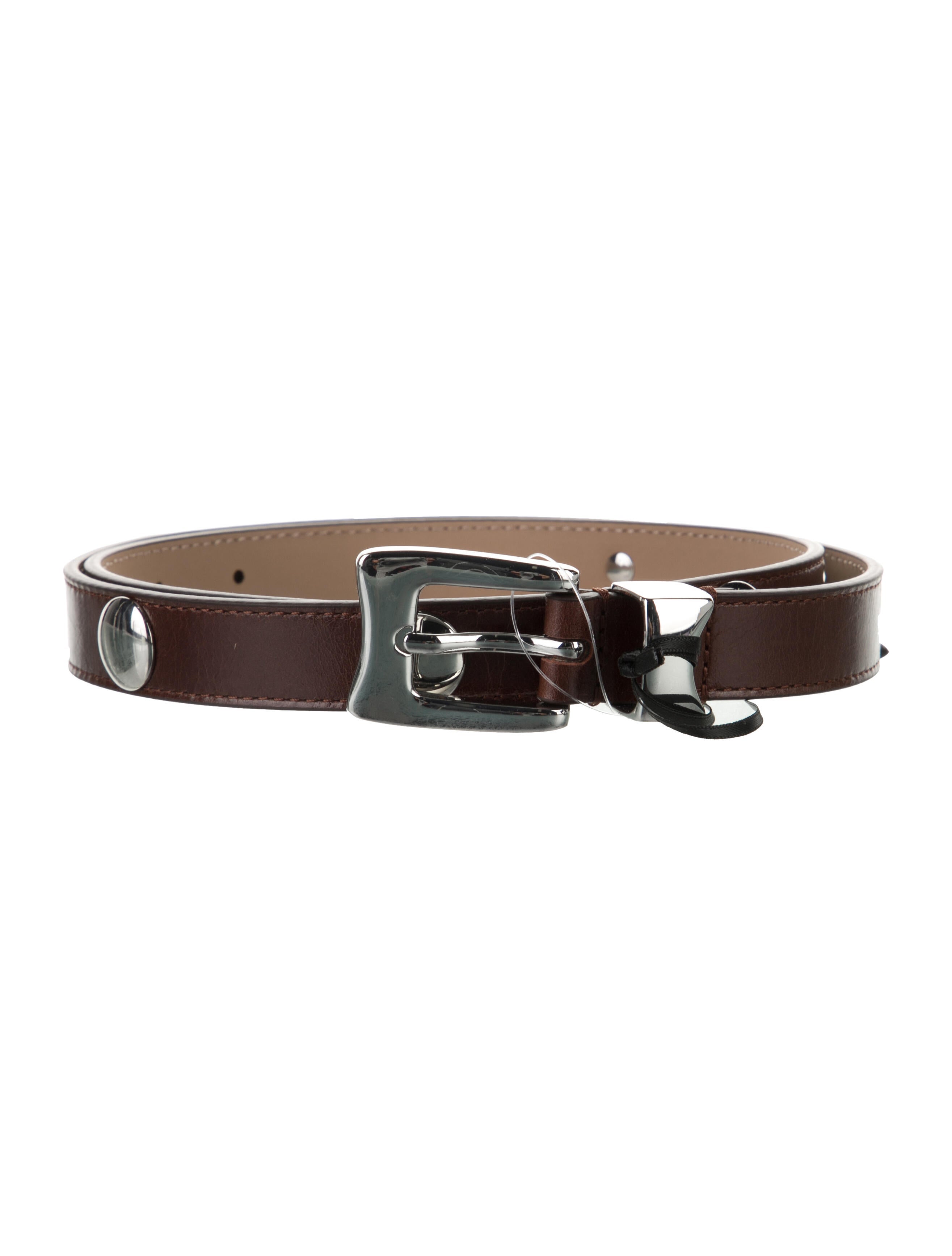 B-Low The Belt Skinny Leather Belt