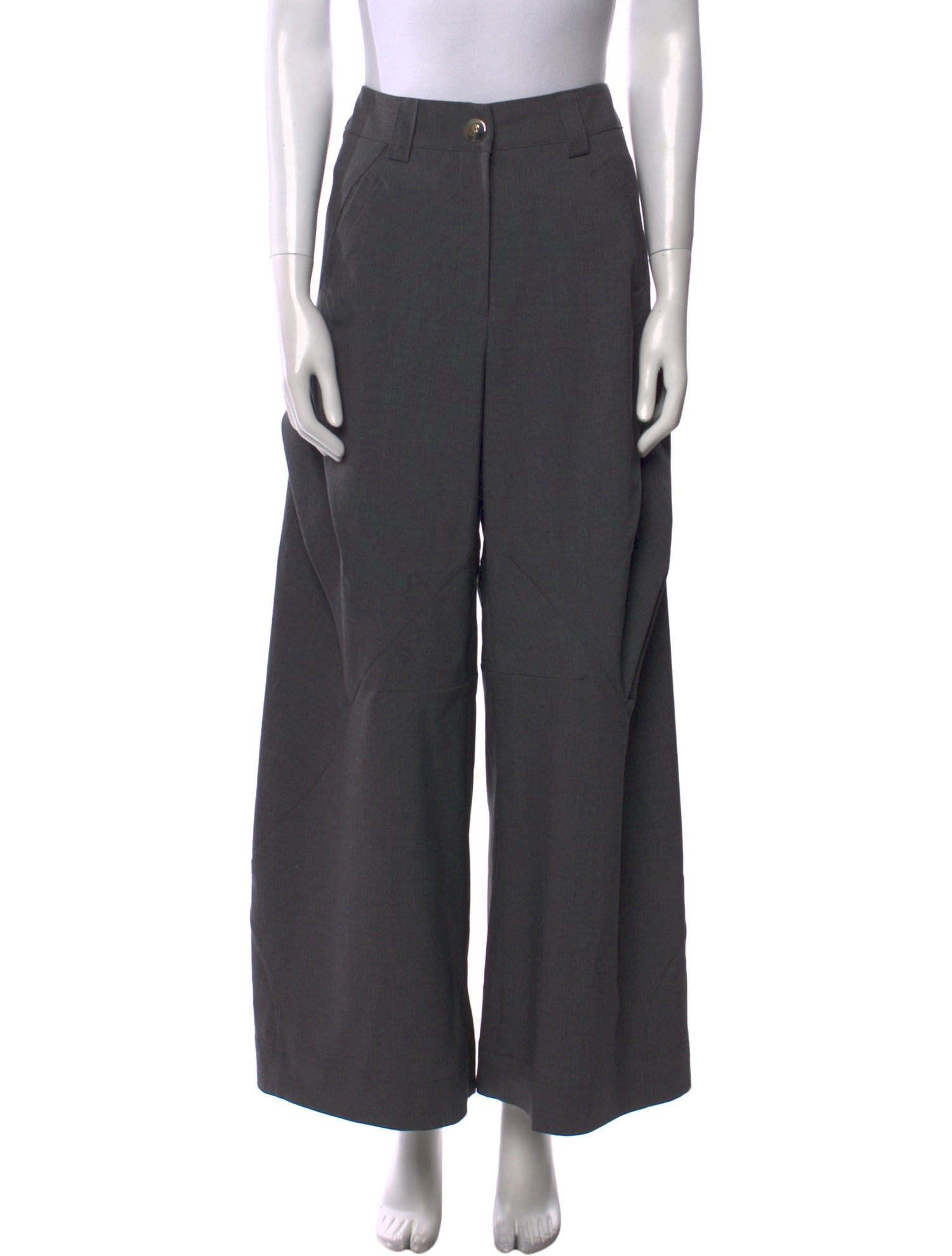 Babylon Wool Wide Leg Pants