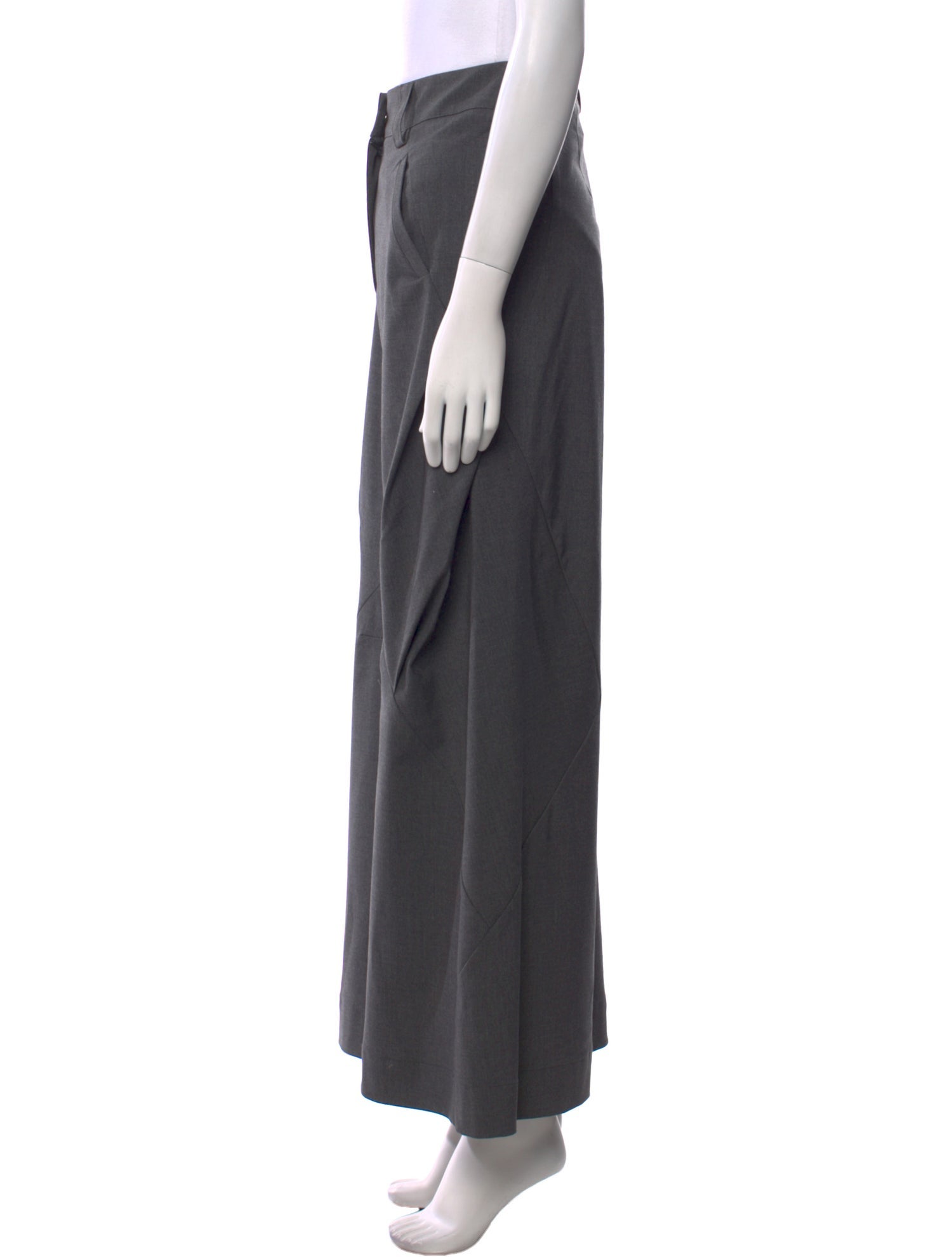 Babylon Wool Wide Leg Pants