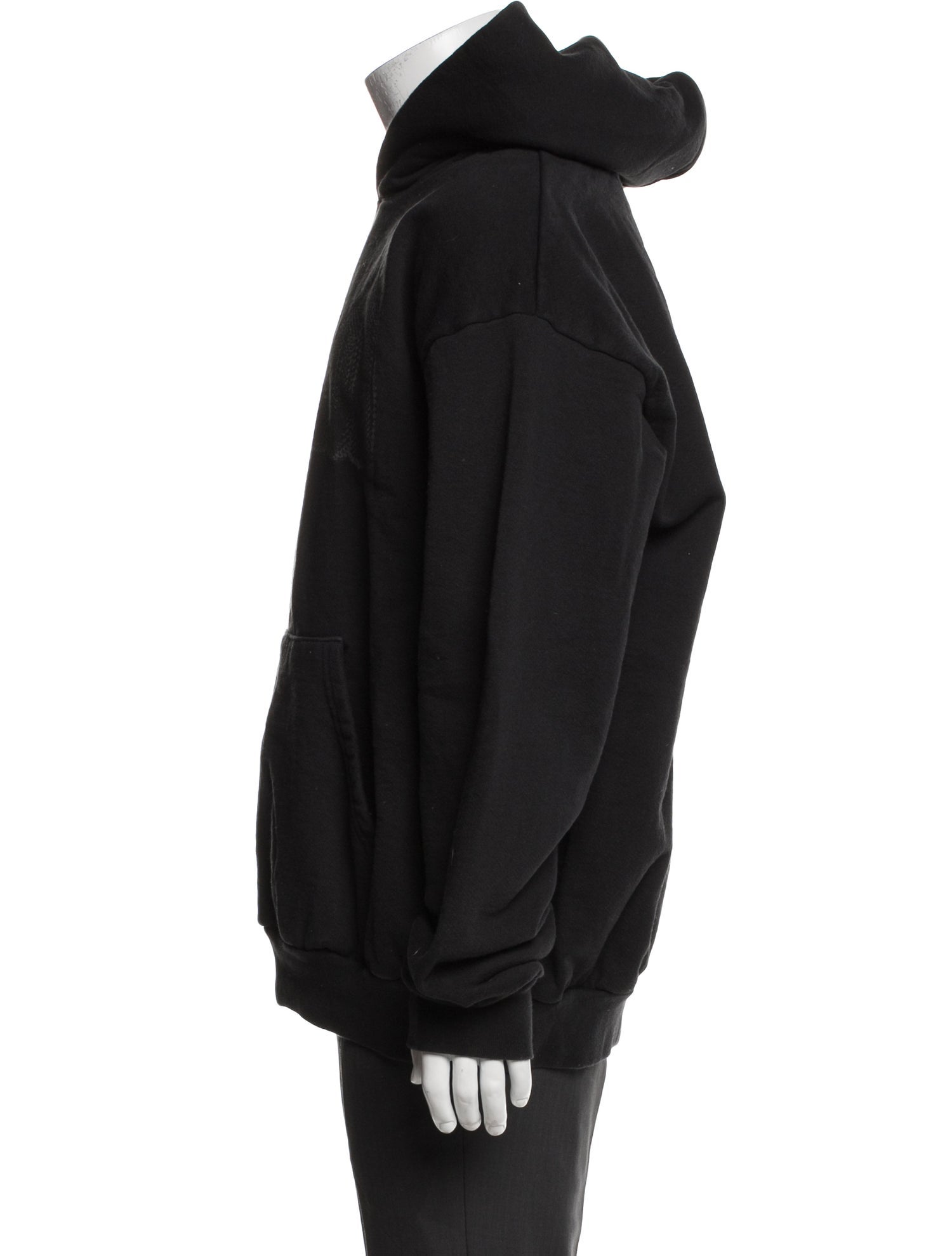 Babylon Graphic Print V-Neck Hoodie