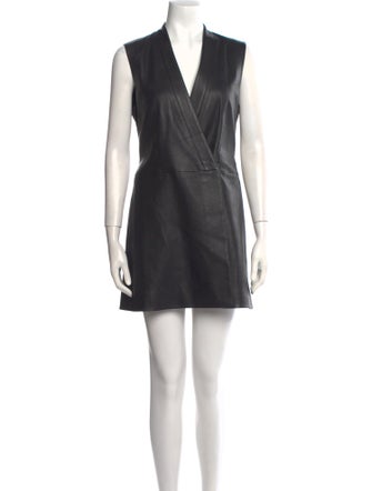 BCBG Max Azria V-Neck Mini Dress