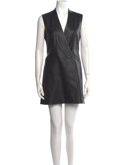 BCBG Max Azria V-Neck Mini Dress