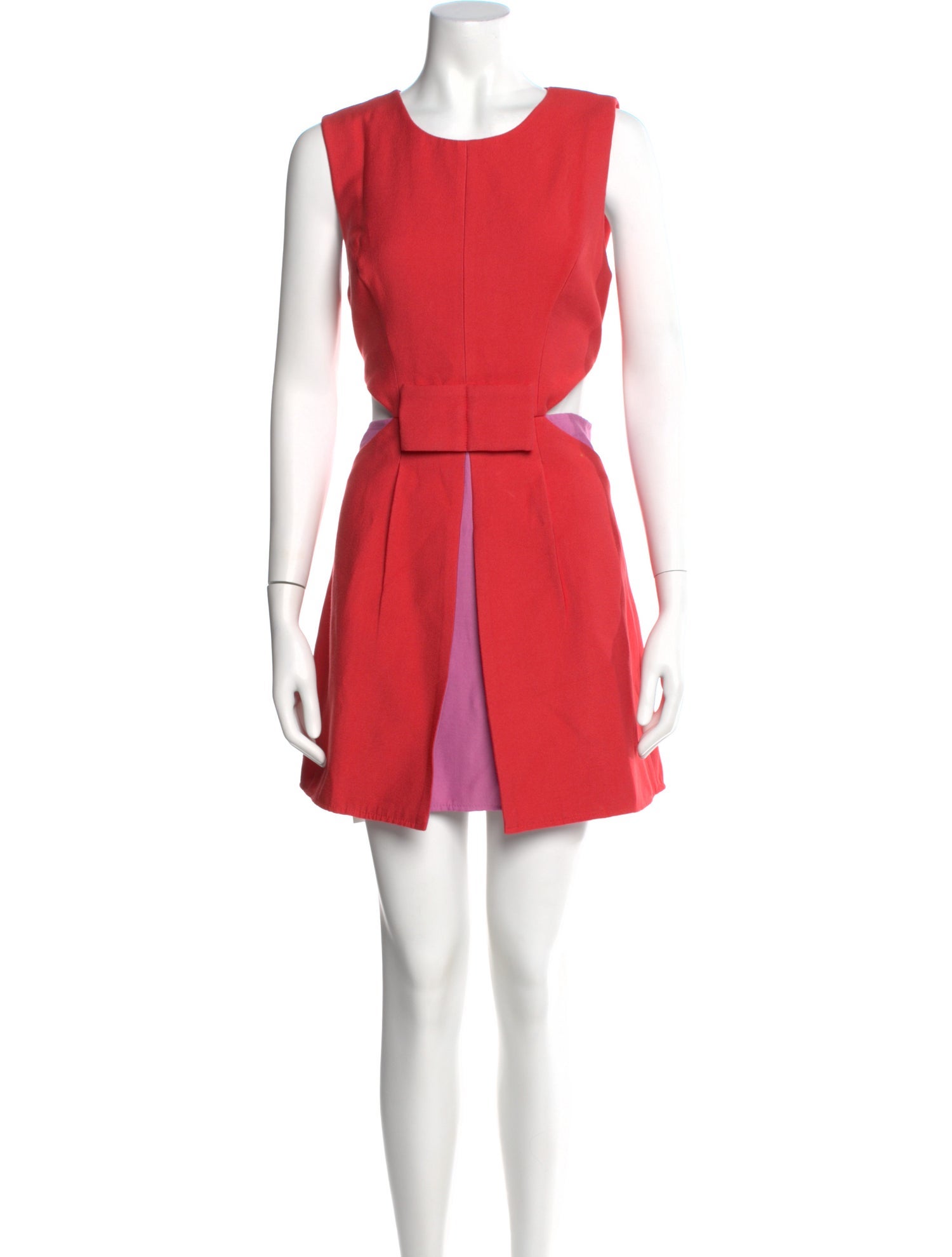 BCBG Max Azria Scoop Neck Mini Dress