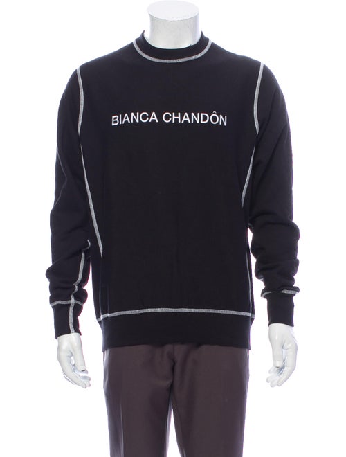 Bianca Chandon Graphic Print Crew Neck Sweatshirt