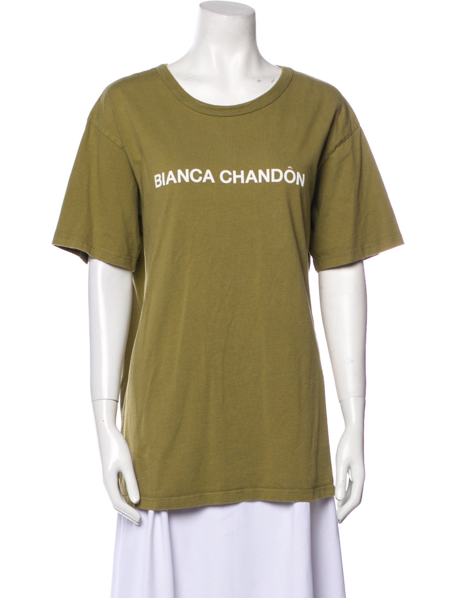 Bianca Chandon Graphic Print Scoop Neck T-Shirt