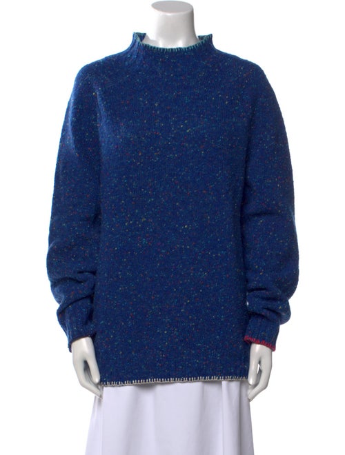Bianca Chandon Merino Wool Mock Neck Sweater
