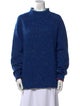 Bianca Chandon Merino Wool Mock Neck Sweater