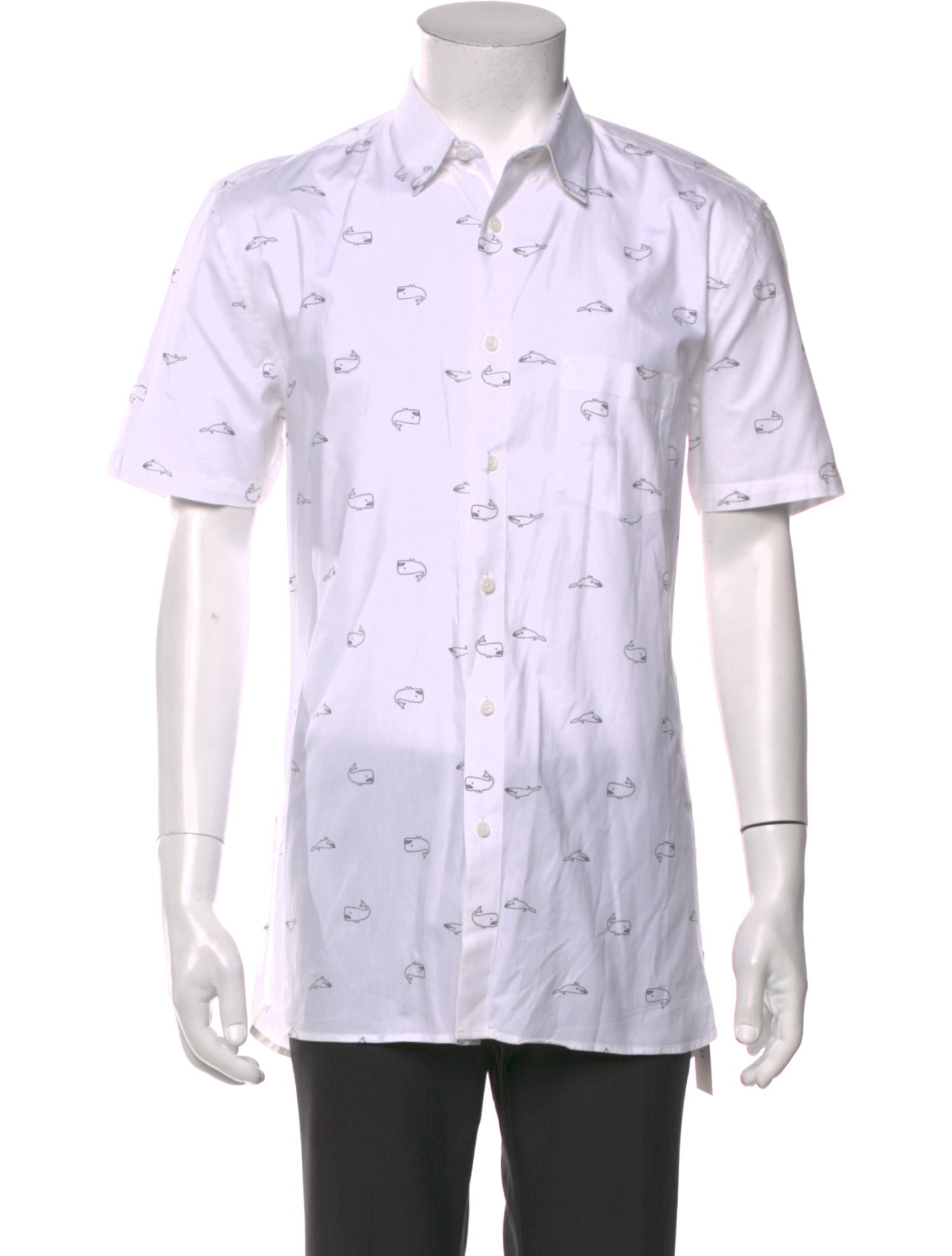Barney Cools Graphic Print Short Sleeve Shirt