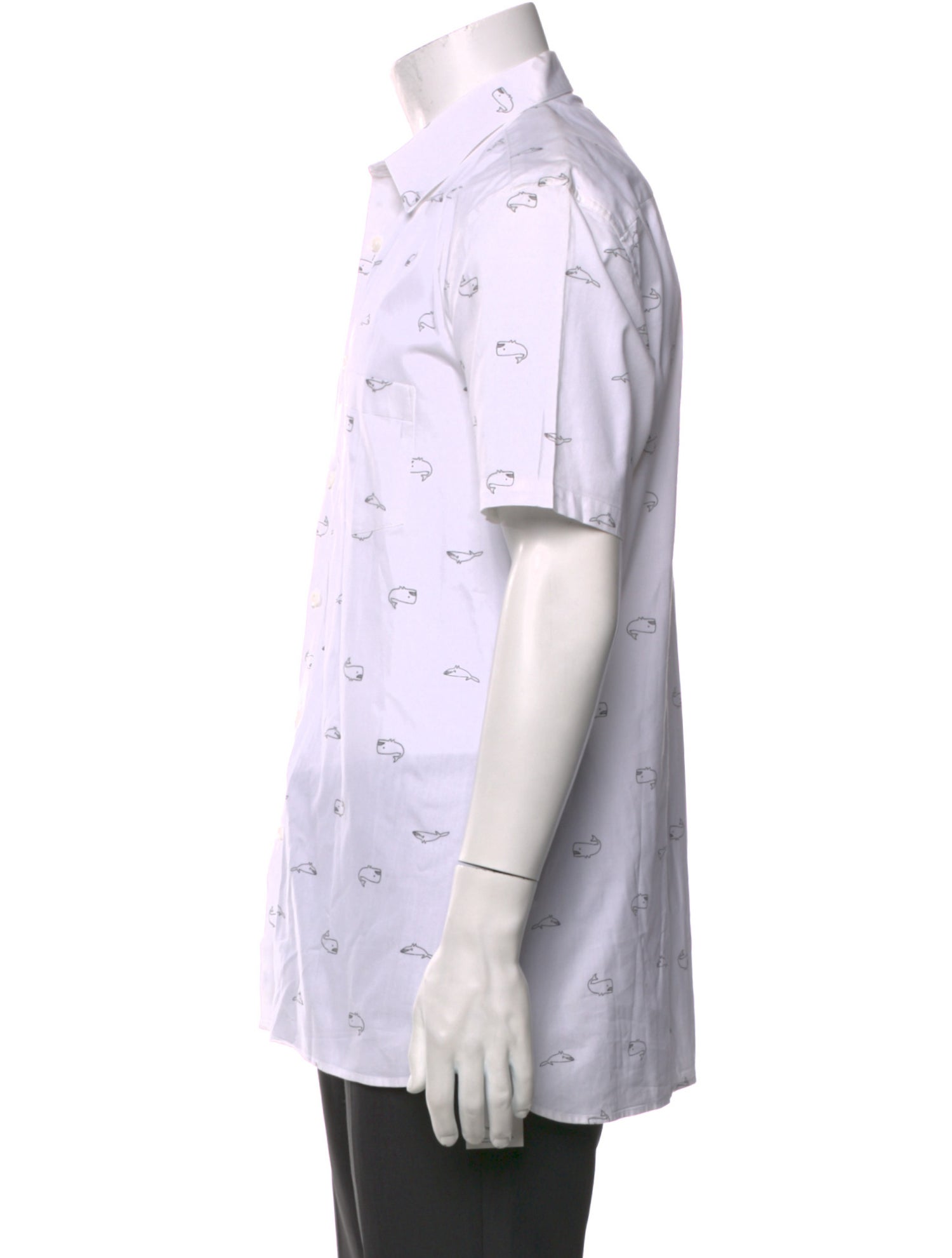 Barney Cools Graphic Print Short Sleeve Shirt