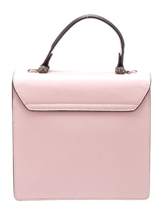 Braccialini Leather Top Handle Bag