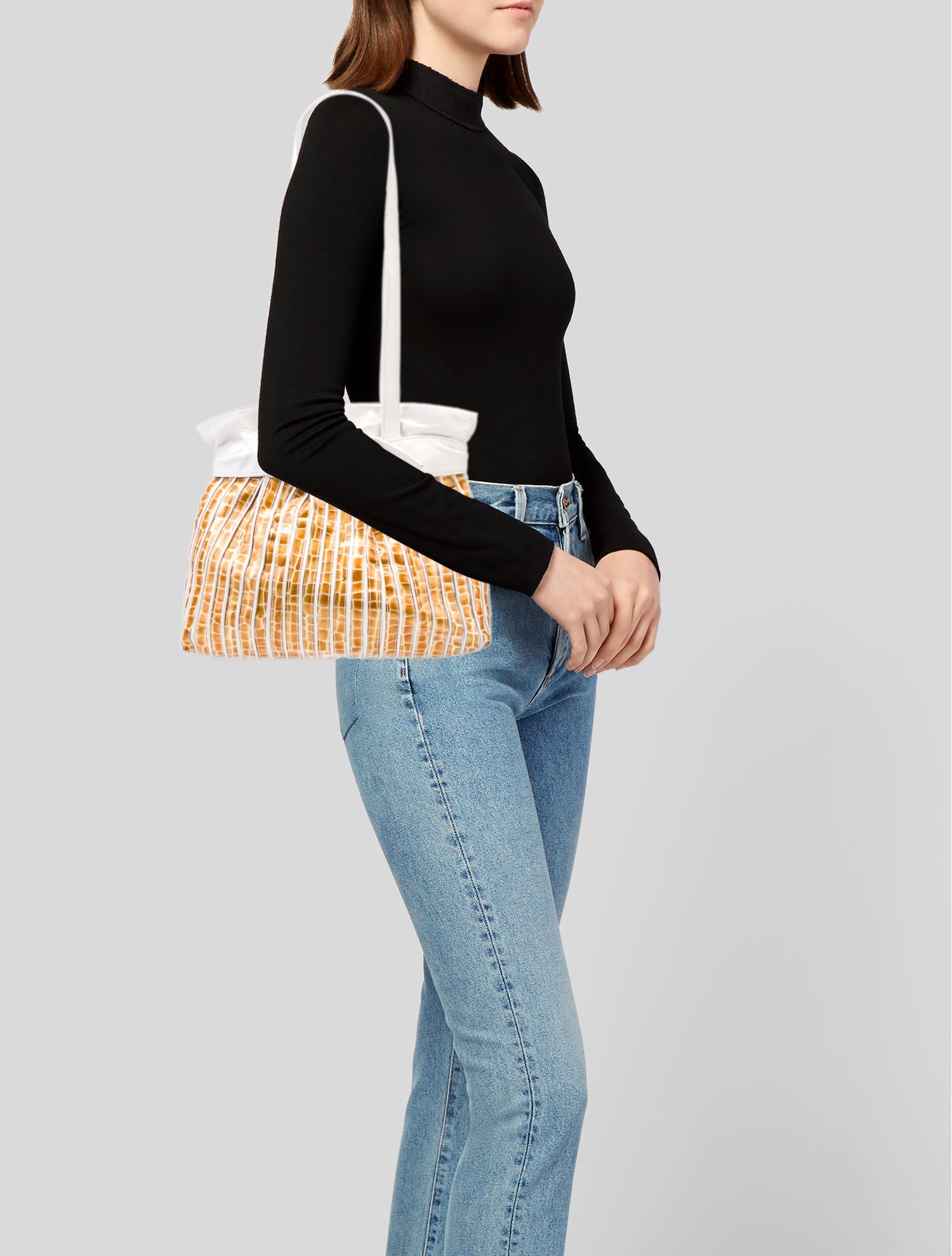 Braccialini Leather Shoulder Bag