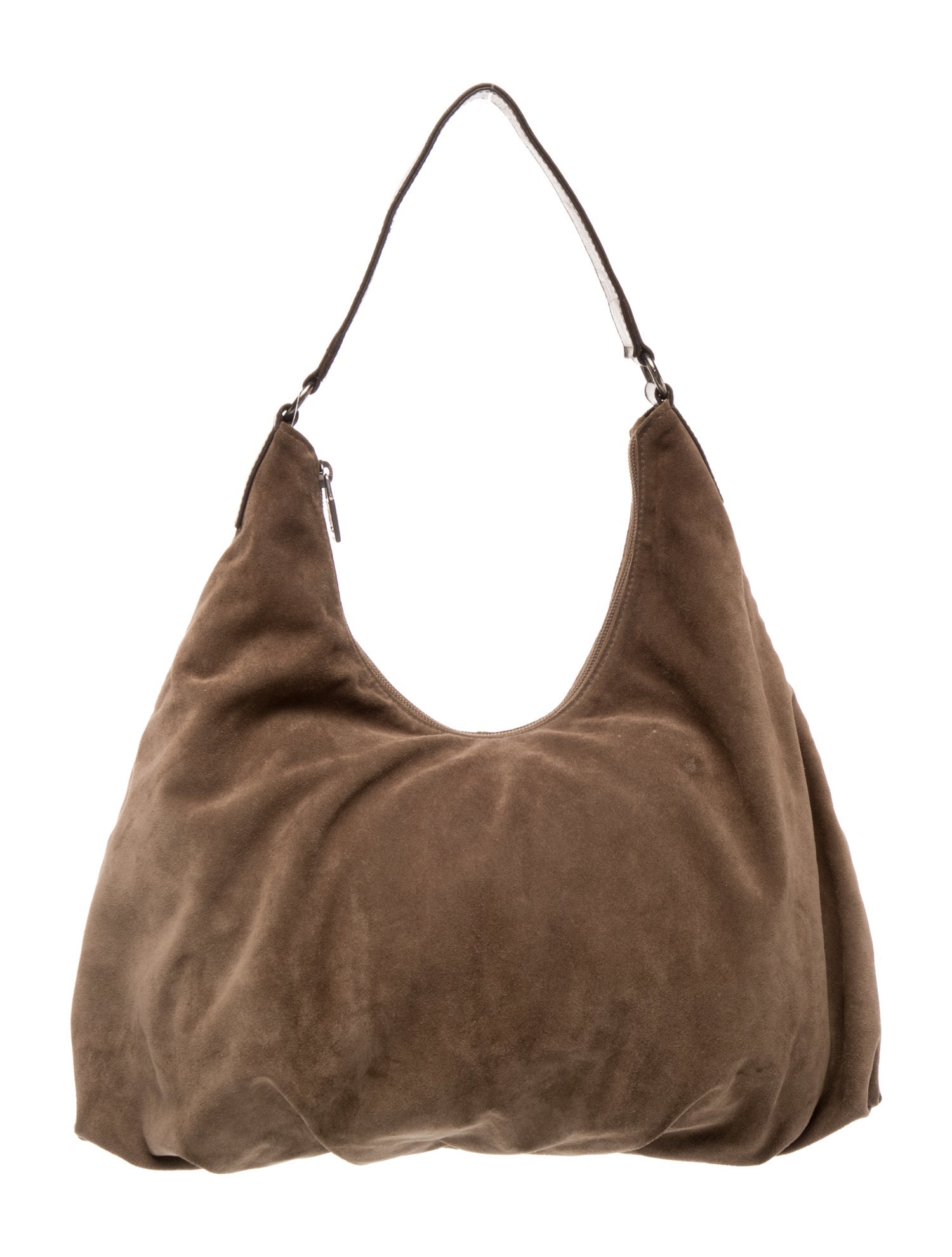 Braccialini Suede Hobo
