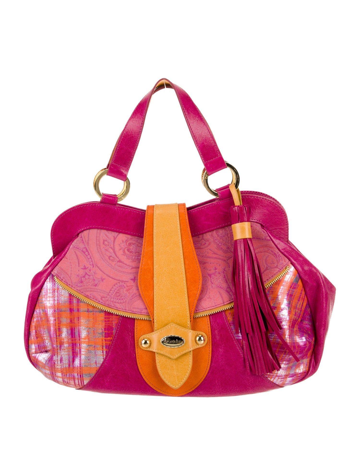 Braccialini Leather Shoulder Bag