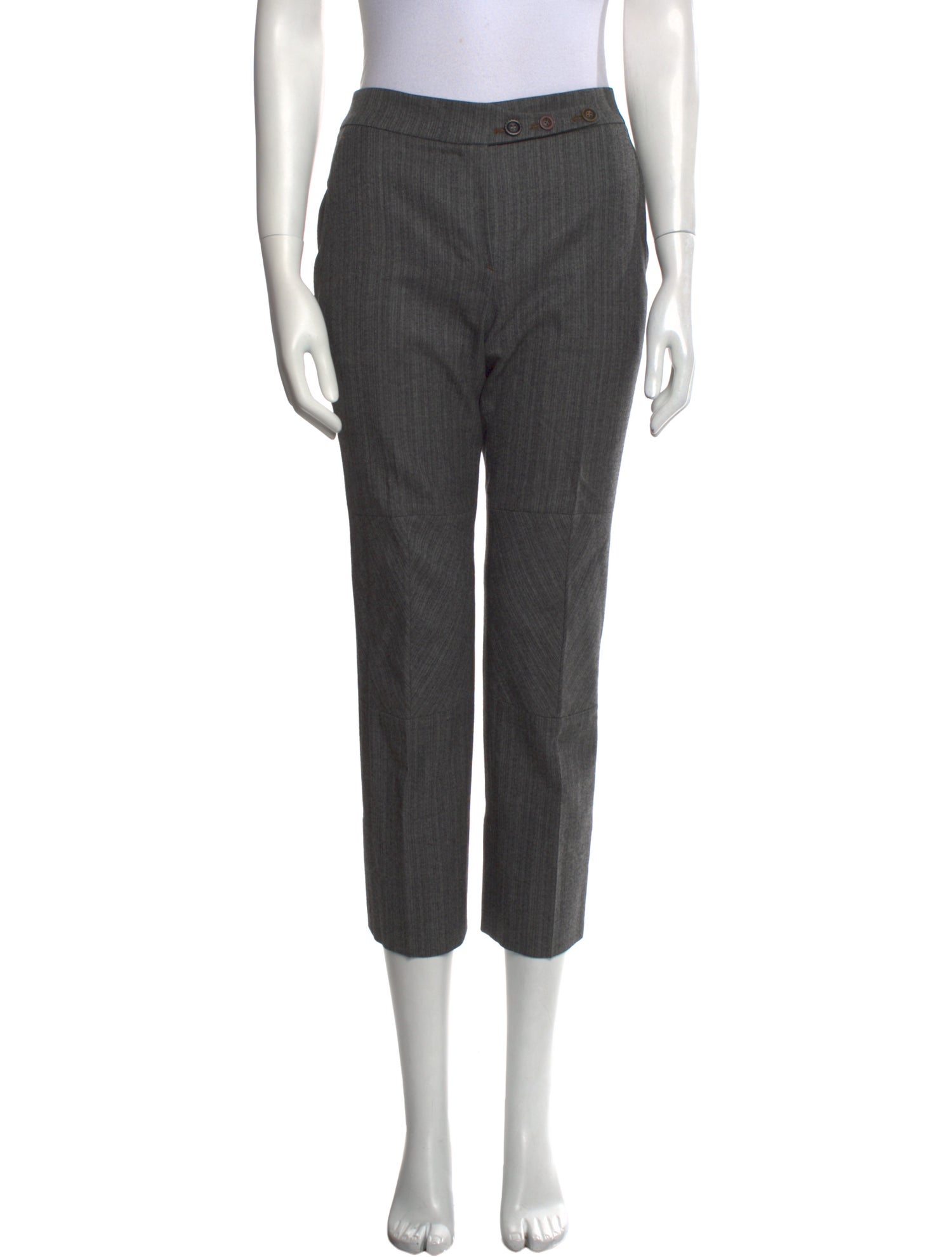 Brunello Cucinelli x Gunex Virgin Wool Straight Leg Pants