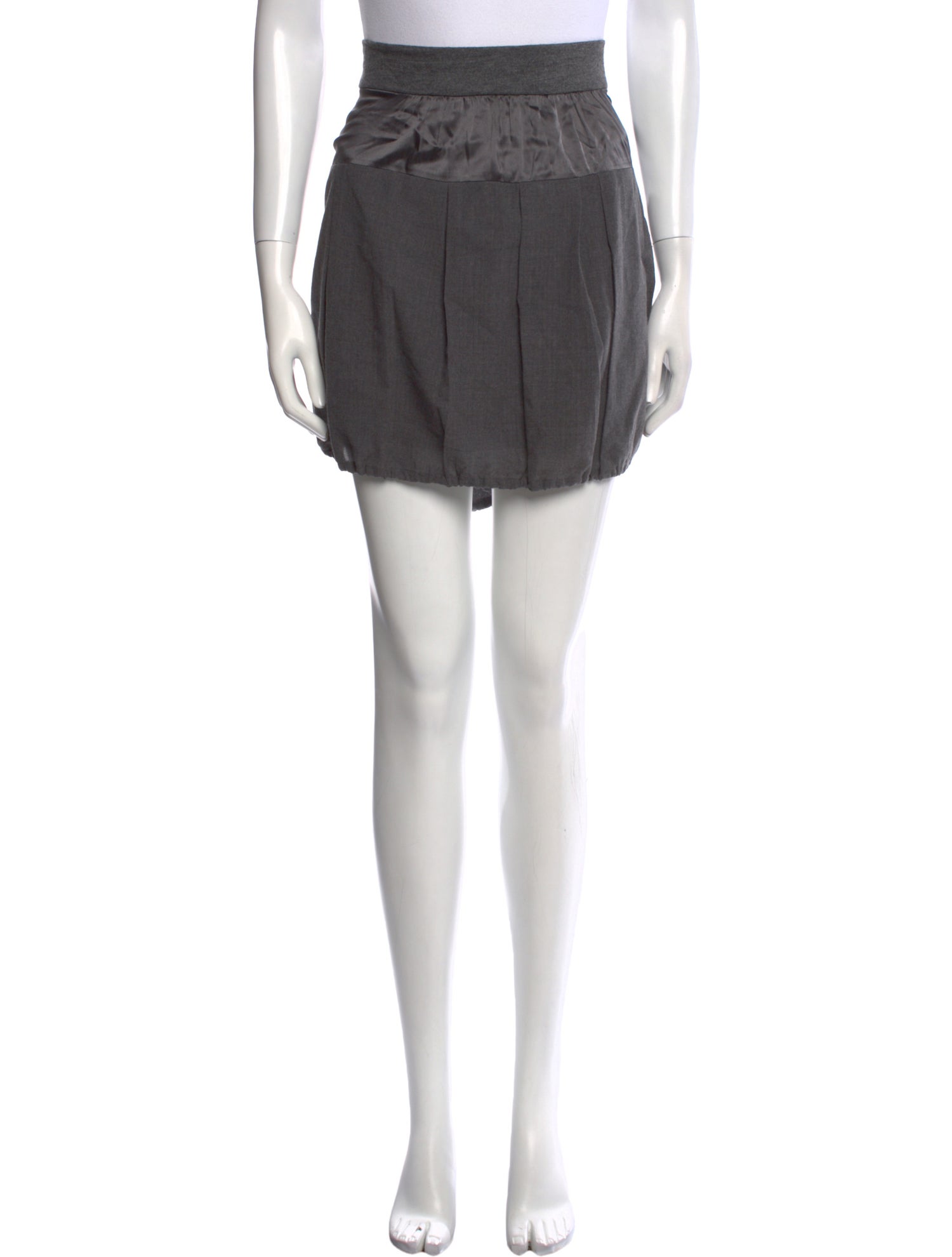 Brunello Cucinelli x Gunex Wool Mini Skirt