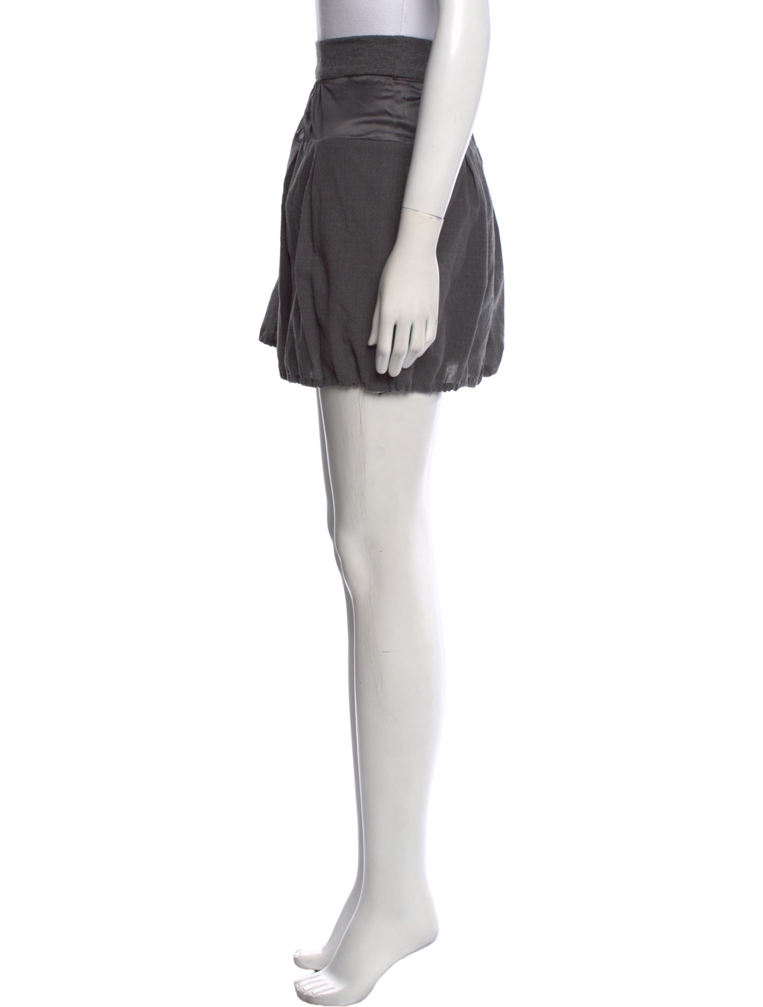 Brunello Cucinelli x Gunex Wool Mini Skirt