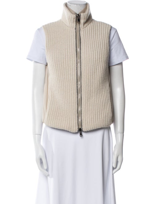 Brunello Cucinelli x Gunex Cashmere Plaid Print Vest