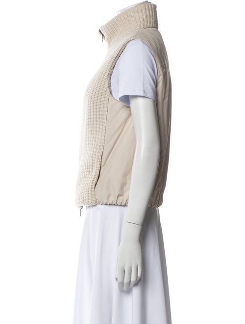 Brunello Cucinelli x Gunex Cashmere Plaid Print Vest