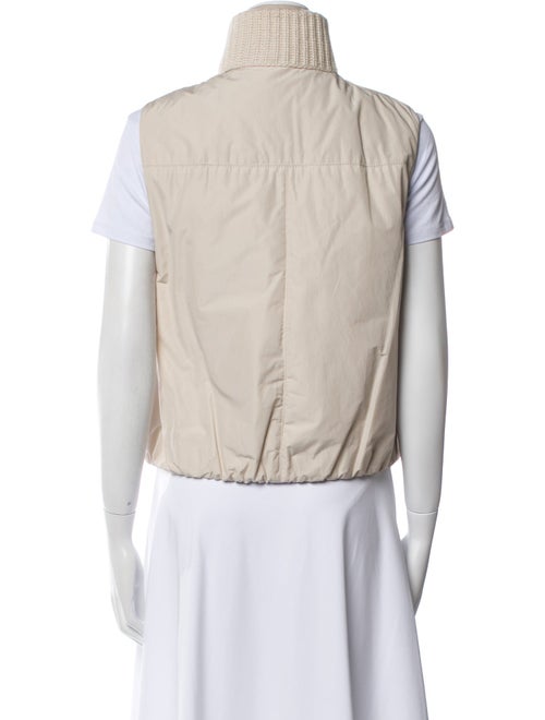 Brunello Cucinelli x Gunex Cashmere Plaid Print Vest