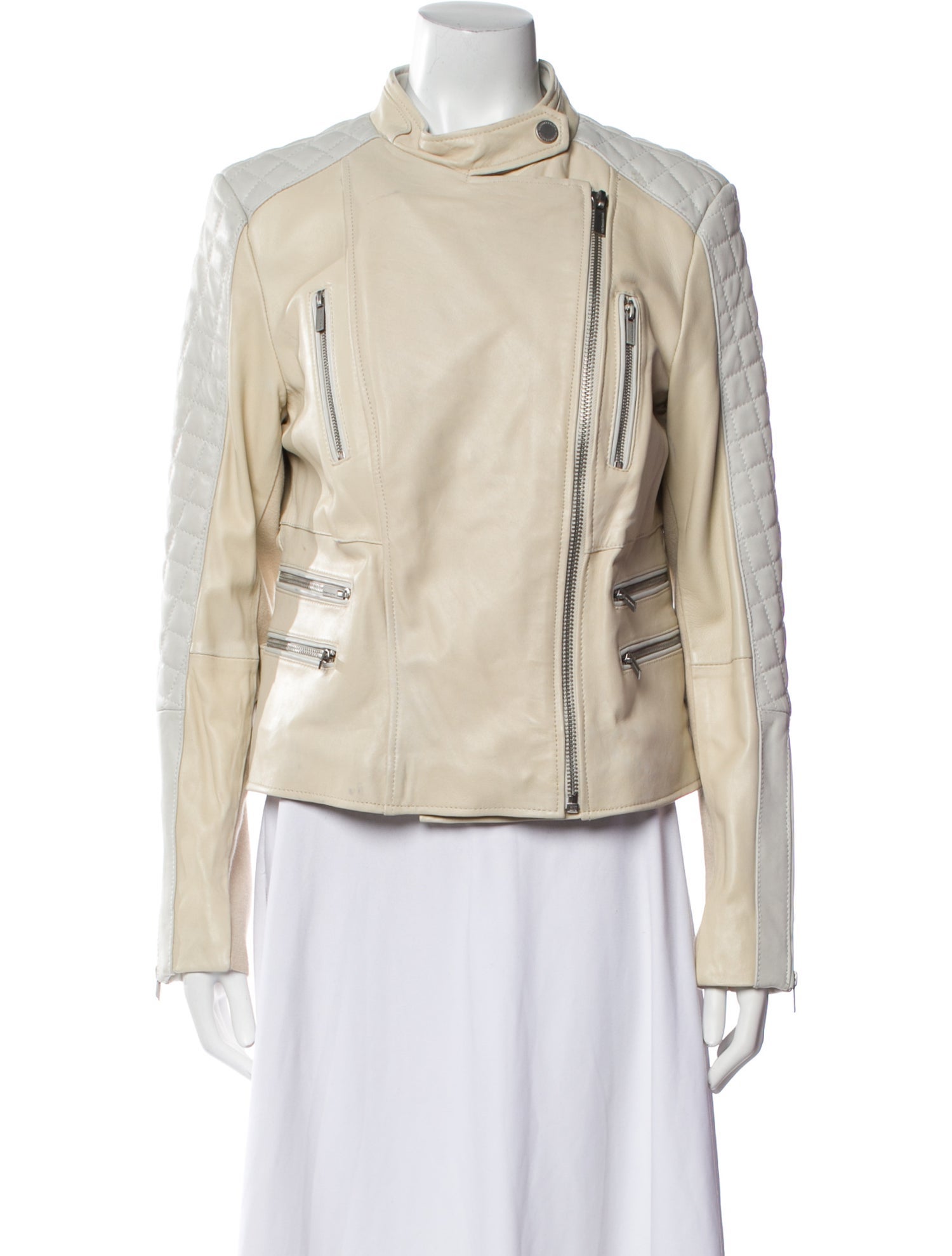 Bcbgmaxazria Leather Biker Jacket