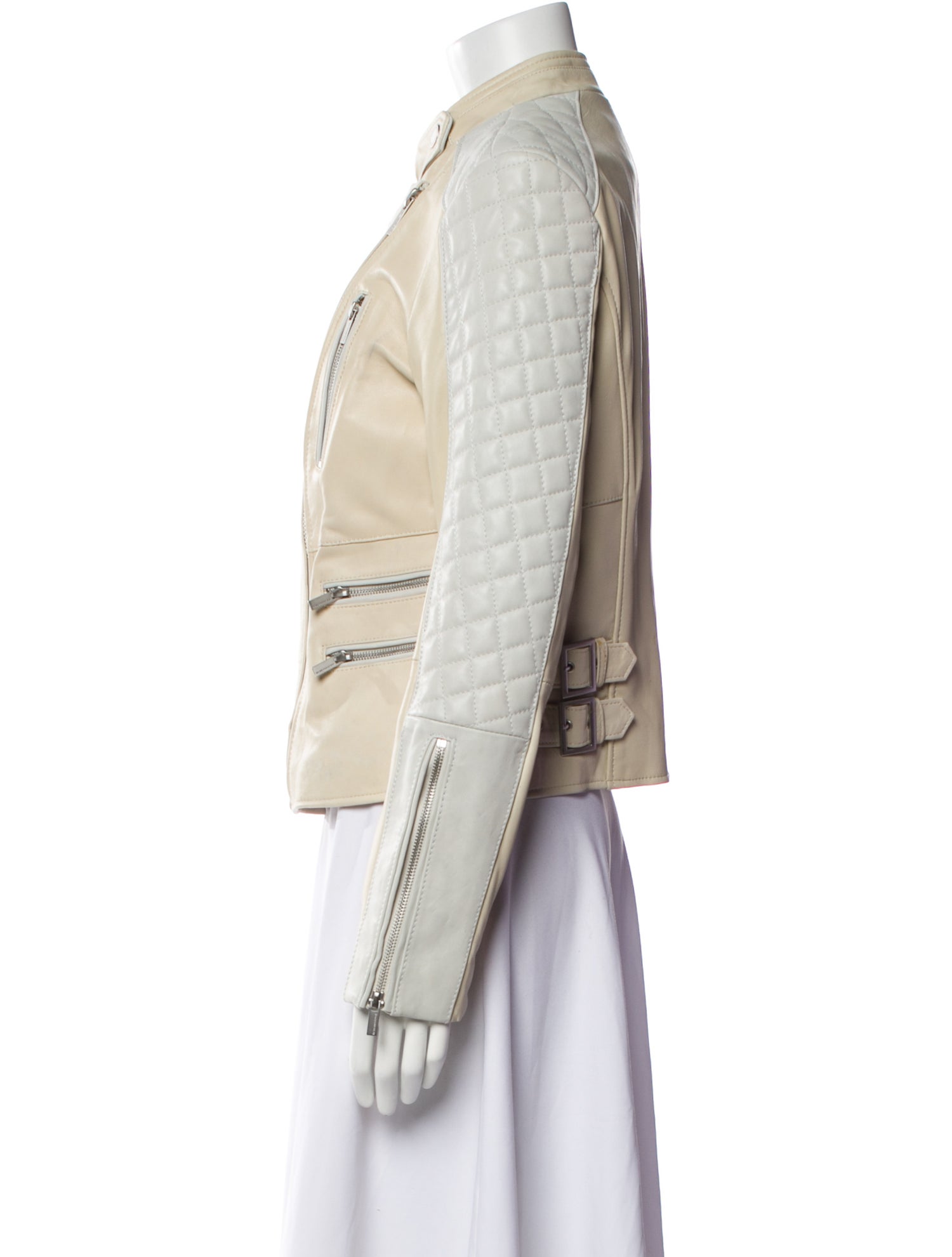 Bcbgmaxazria Leather Biker Jacket