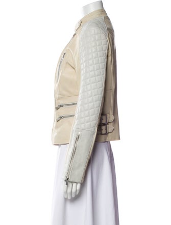 Bcbgmaxazria Leather Biker Jacket