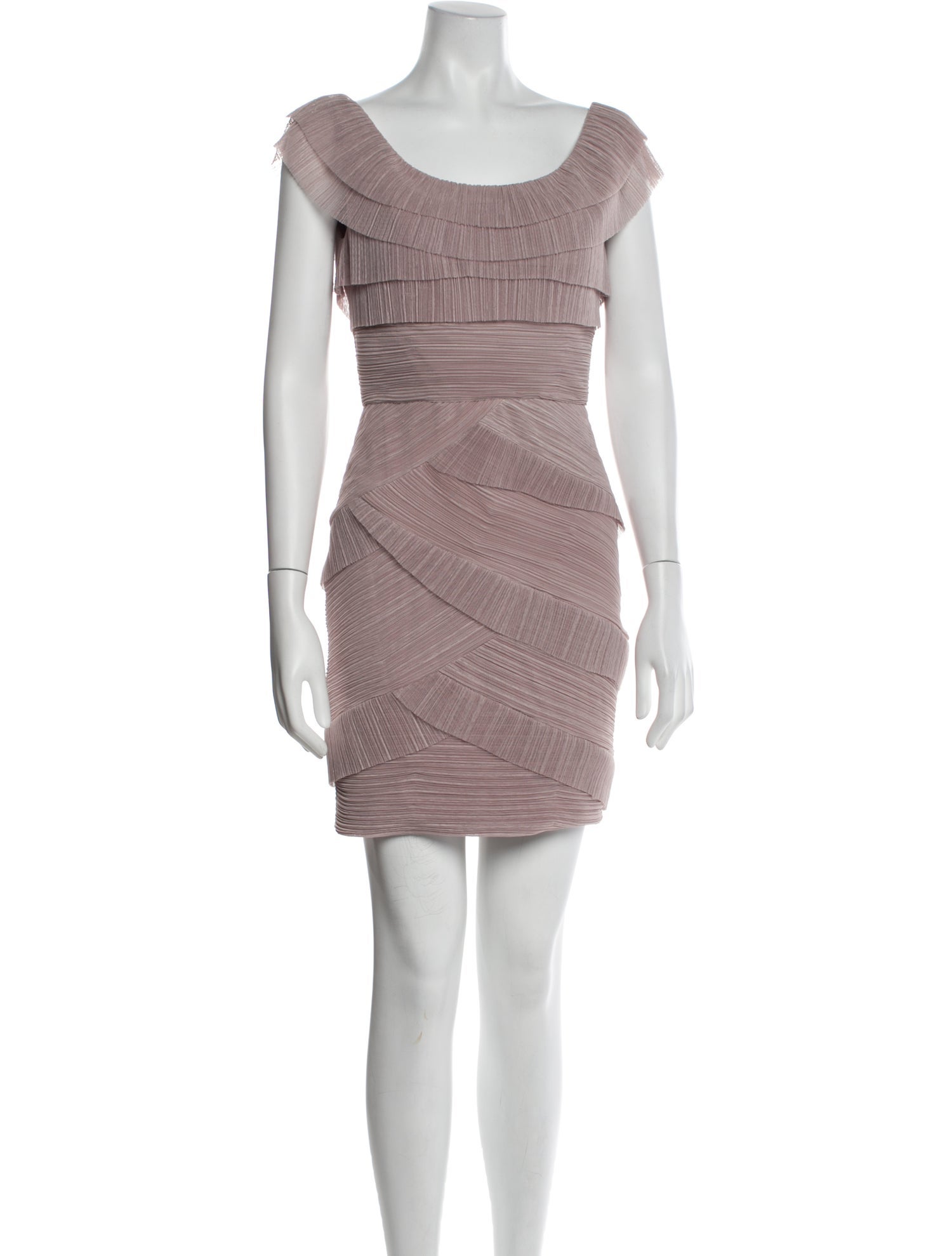 Bcbgmaxazria Scoop Neck Mini Dress